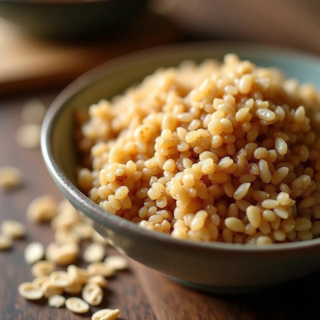Bol cu quinoa, orez brun și ovăz